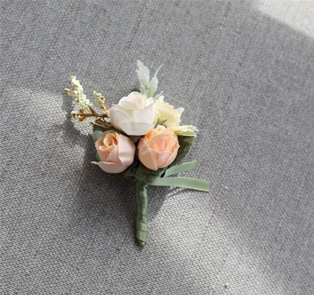 Corsage de Pulso com Rosa – Acessório Floral para Casamento e Formatura