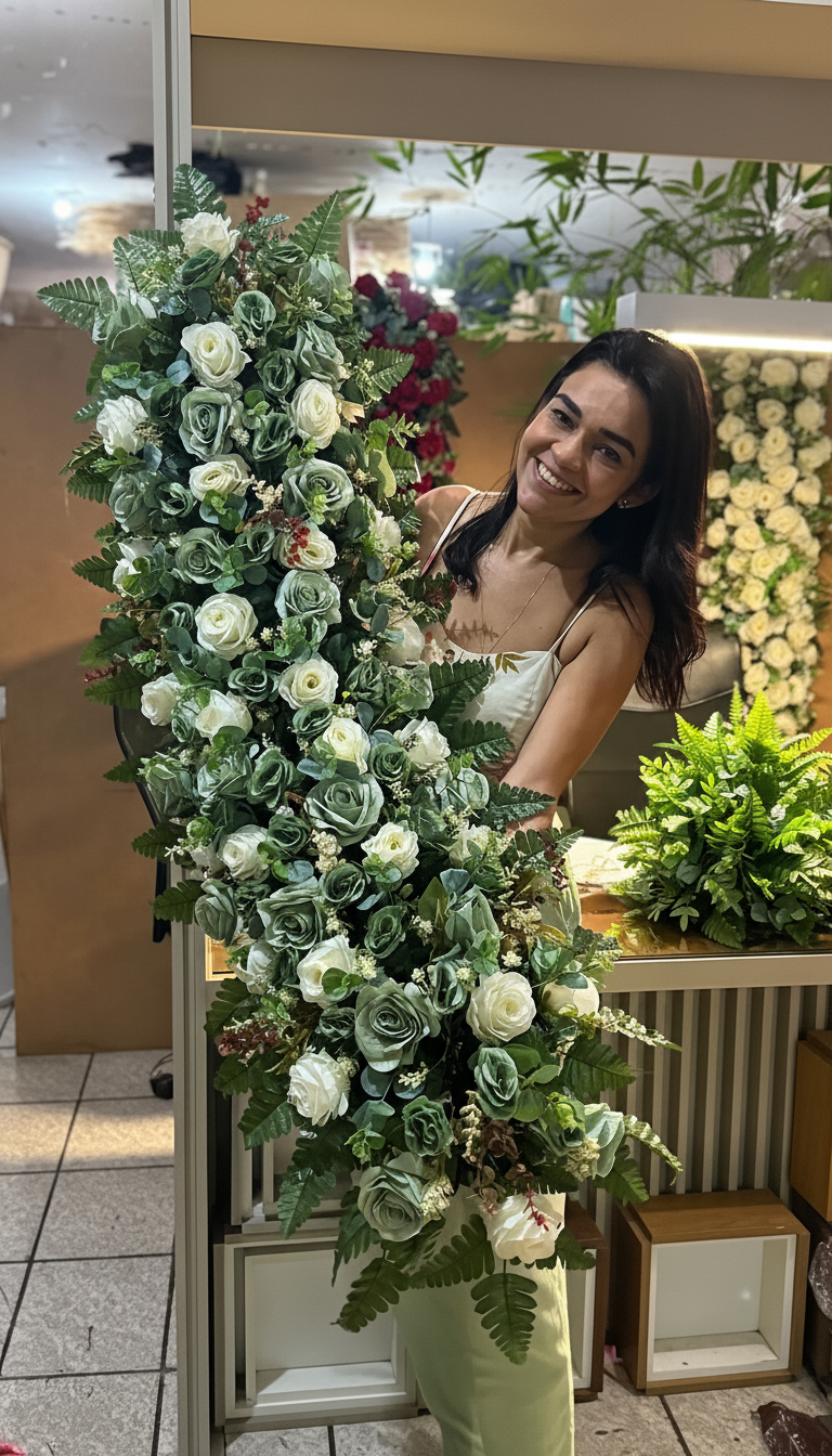 Macarrão Floral 1,30m